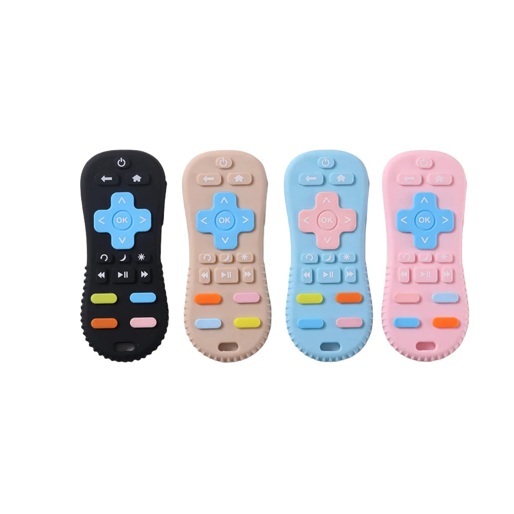 Baby Silicone Remote Control Toys Teether
