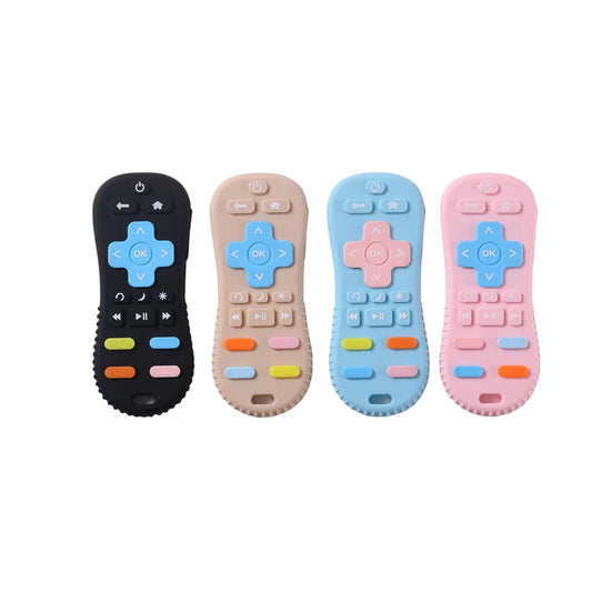 Baby Silicone Remote Control Toys Teether