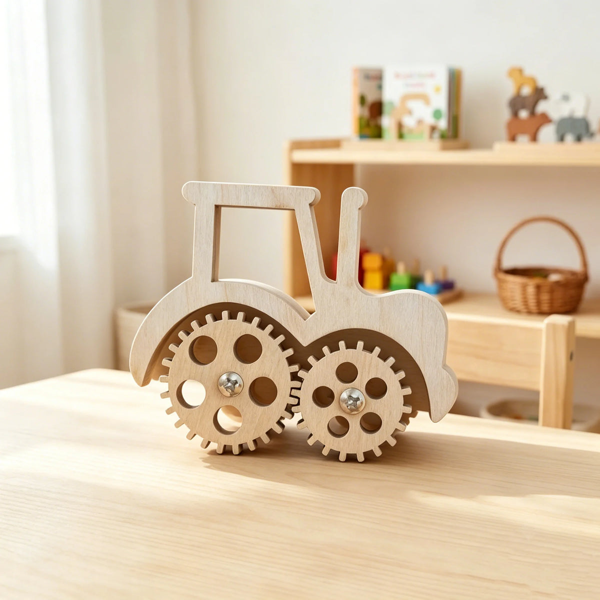 DIY Montessori Busy Board Accessories, Wooden Sensory Educational Toy