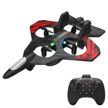 Q3 RC Fighter Plane Drone EPP Anti-Collision Foam Remote Control Aircraft With LED Lights