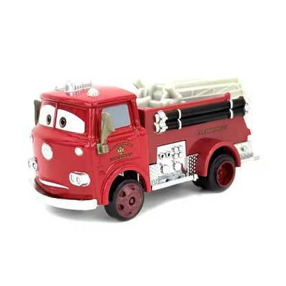 Pixar Cars Lightning McQueen Storm Jackson Mack Container Truck
