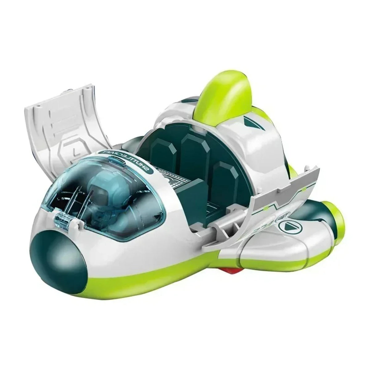 Children Puzzle Space Toy Car Simulation Model Astronaut Rocket