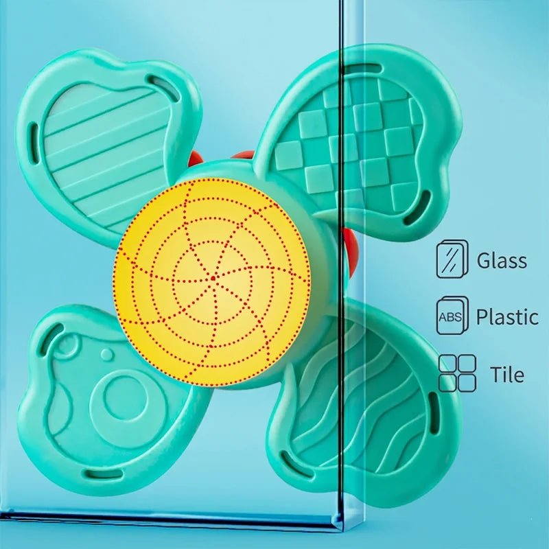 Children High Chair Toys Suction Cup Spinner Dining Table