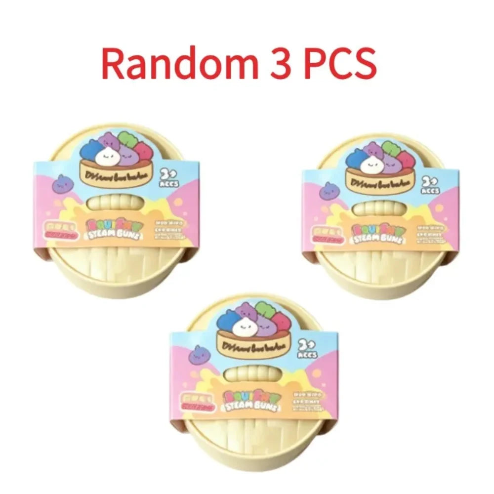 Blind Box Colorful Simulated Dumpling Squishy Relaxing Relieve