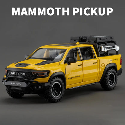 1:32 Dodge RAM 1000 TRX Mammoth Picku Alloy Car Model Sound And Light