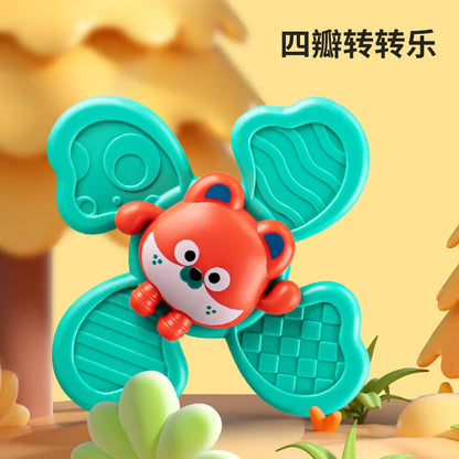Children High Chair Toys Suction Cup Spinner Dining Table