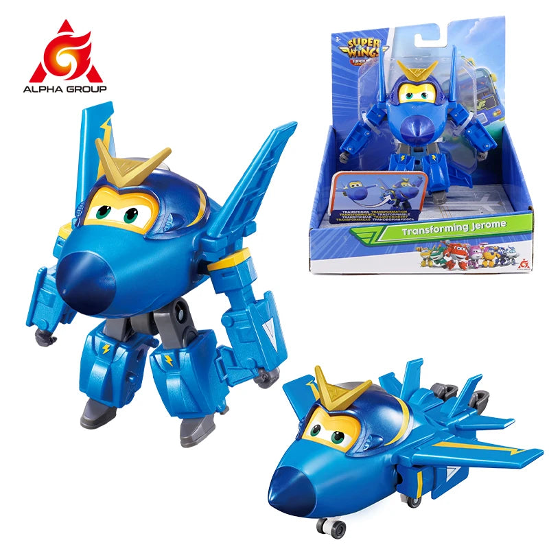 Super Wings Jerome 5 Inches Transforming  Transform
