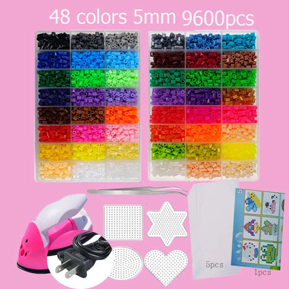 Hama Beads Box Embalagem Thermal Mosaic Ferro Educação Beadss