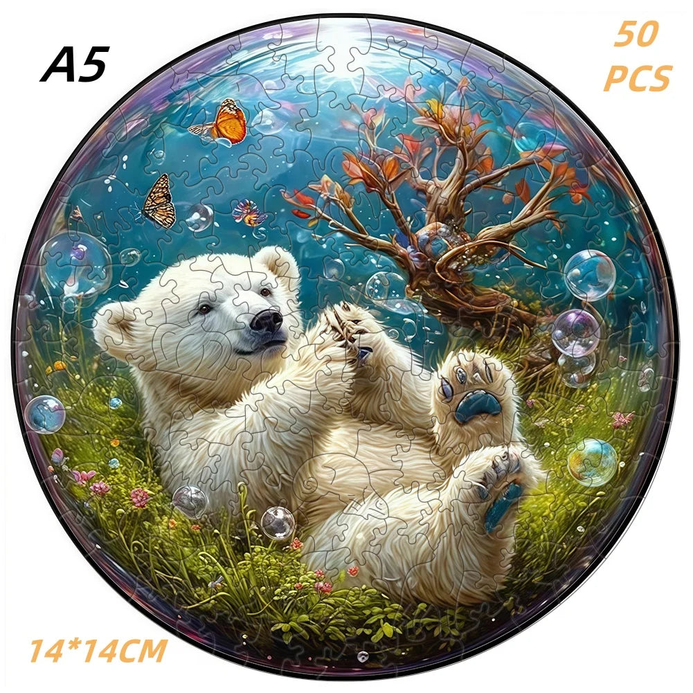 Jigsaw Puzzle Mysterious Animal Puzzles Dog Puzzles