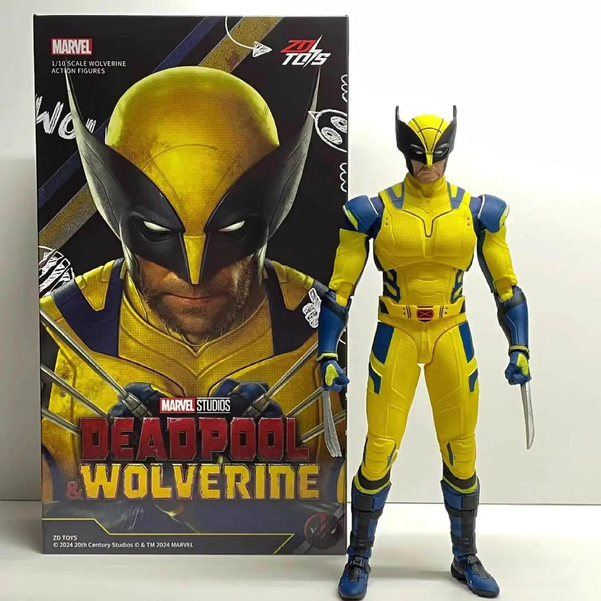 2024 Deadpool & Wolverine Action Figures Movie Version ZD Toy Series