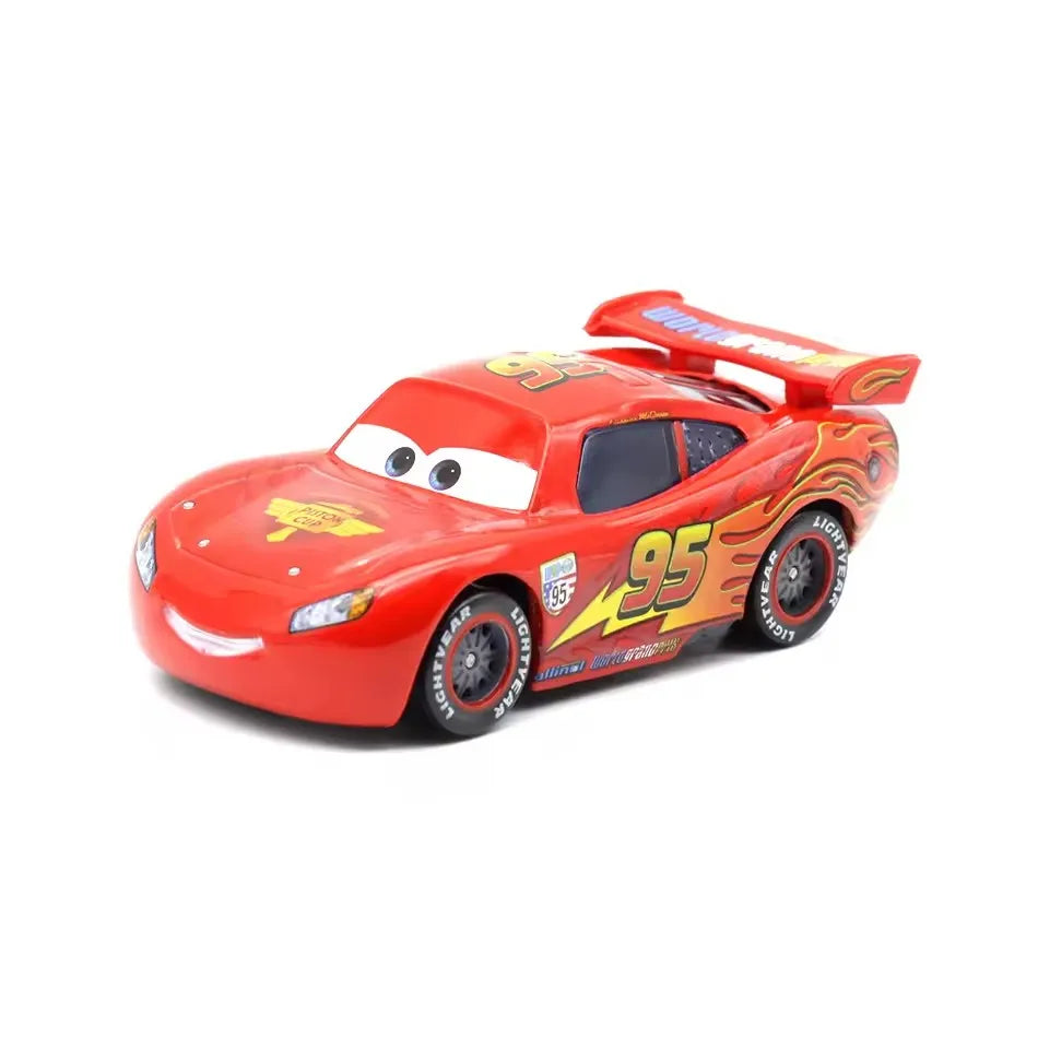 Pixar Cars Lightning McQueen Storm Jackson Mack Container Truck