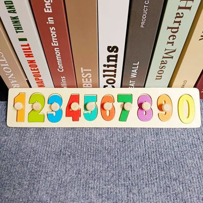 Montessori Toy Wooden Building Blocks Early Learning Educational Toys