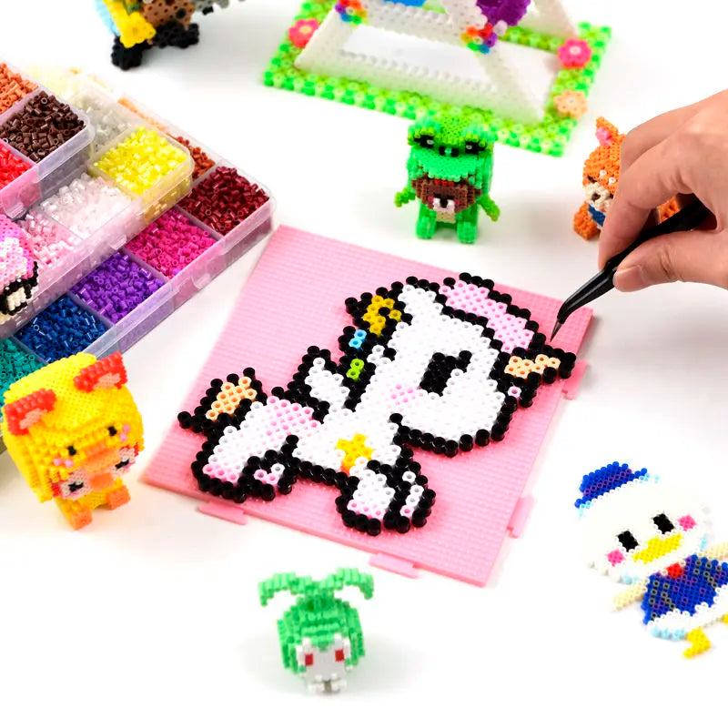 2.6mm Perler Hama Beads Set 3D Puzzle Iron Beads Toy