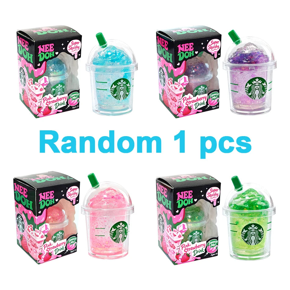 New Schylling NeeDoh Bilnd Box Stress-relief drink cup
