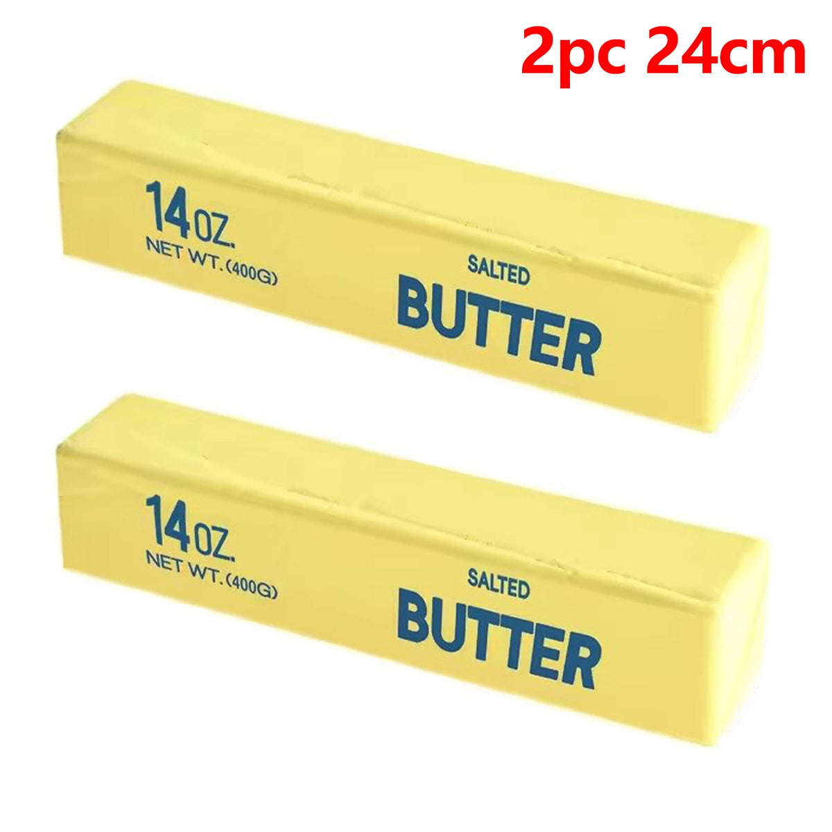 14/24CM Butter Stick Fidget Toys Squishy Elastic Cheese Stick