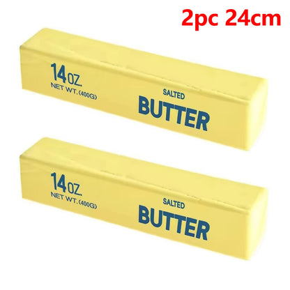 14/24CM Butter Stick Fidget Toys Squishy Elastic Cheese Stick