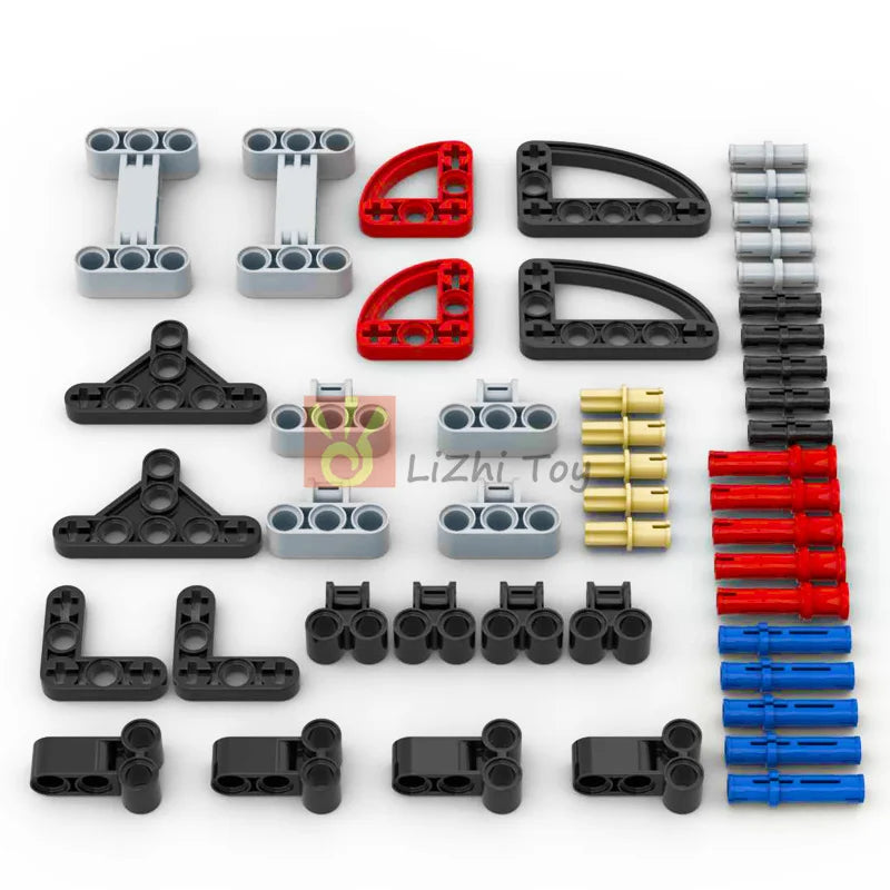 MOC Technical Compatible with Building Blocks Bricks