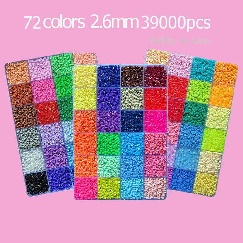 Hama Beads Box Embalagem Thermal Mosaic Ferro Educação Beadss