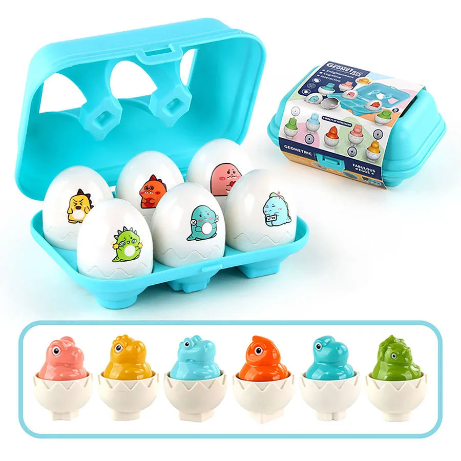 Montessori Eggs 3D Puzzle Learning Education Math Toys