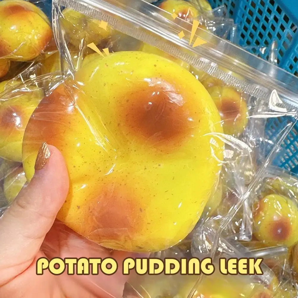 Fluid Potato Squishy Toy Slow Rise Stress Ball, Realistic Fruits Fidget,