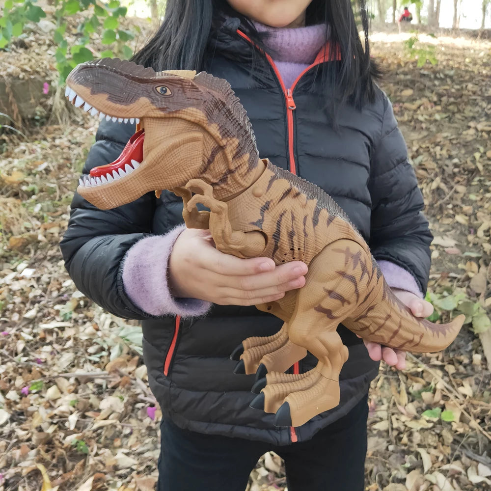 Electric Toy Large Size Walking Spray Lay Eggs Dinosaur Robot