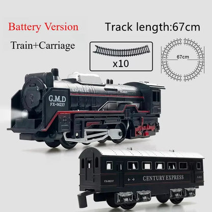 Classic Railway Freight Train Playset