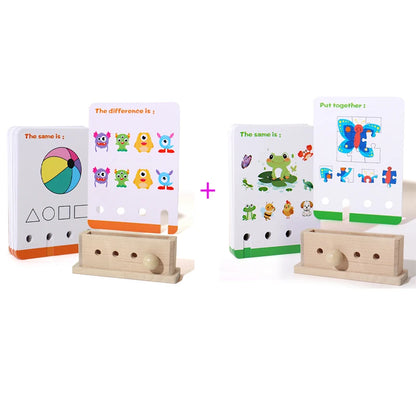 Logic Puzzle Game Educational Toy Set for Kids
