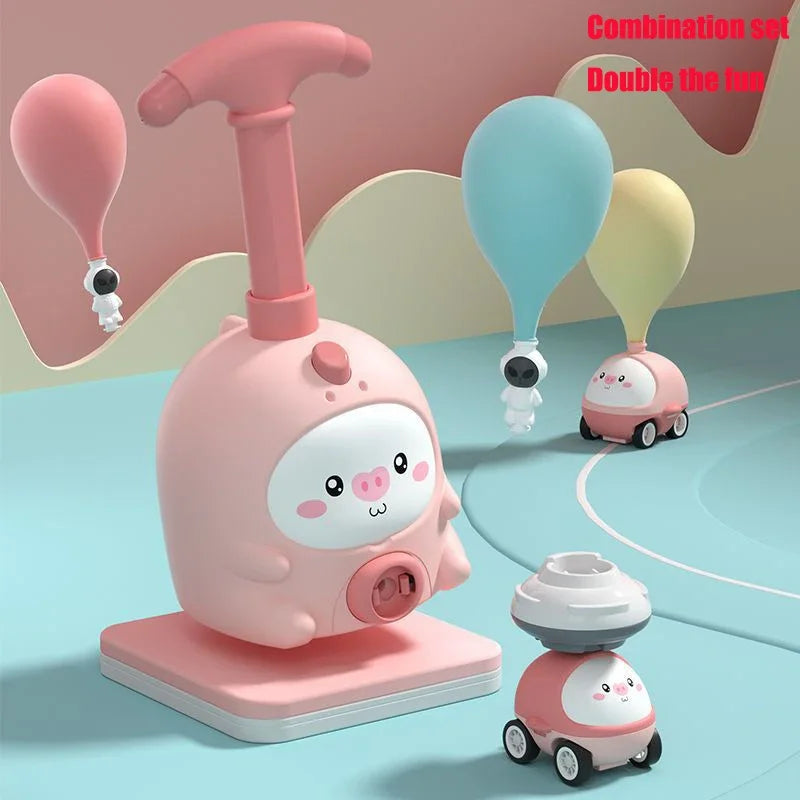 Kids Inertia Balloon Launcher Parent-child Interaction