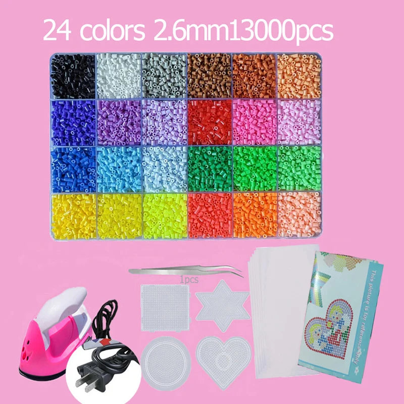 Hama Beads Box Embalagem Thermal Mosaic Ferro Educação Beadss