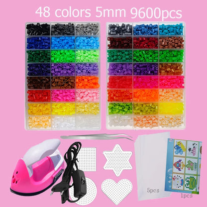 Hama Beads Box Embalagem Thermal Mosaic Ferro Educação Beadss