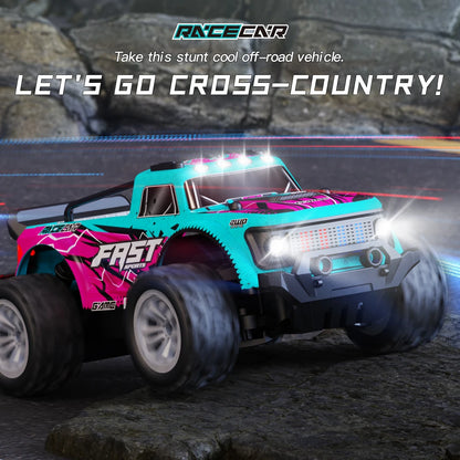 ZWN 1:16/1:20 2.4G Model RC Car With LED Light 2WD Off-road Remote Control