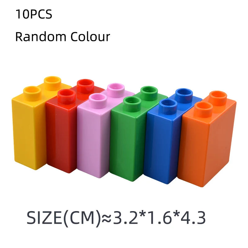 Big Building Blocks Basic Accessories Special-shaped Parts Assembly Compatible Large Bricks