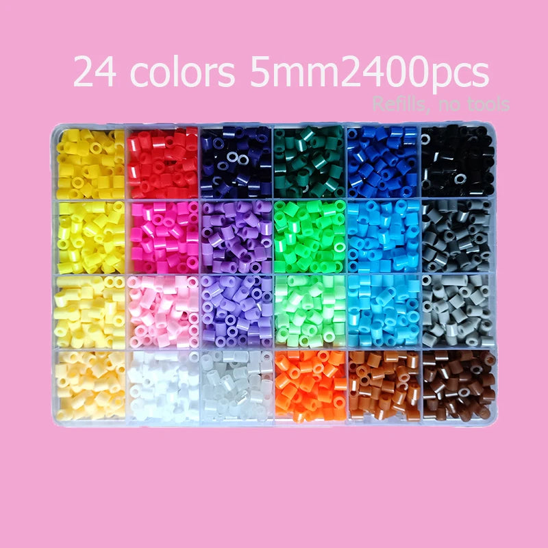 Hama Beads Box Embalagem Thermal Mosaic Ferro Educação Beadss