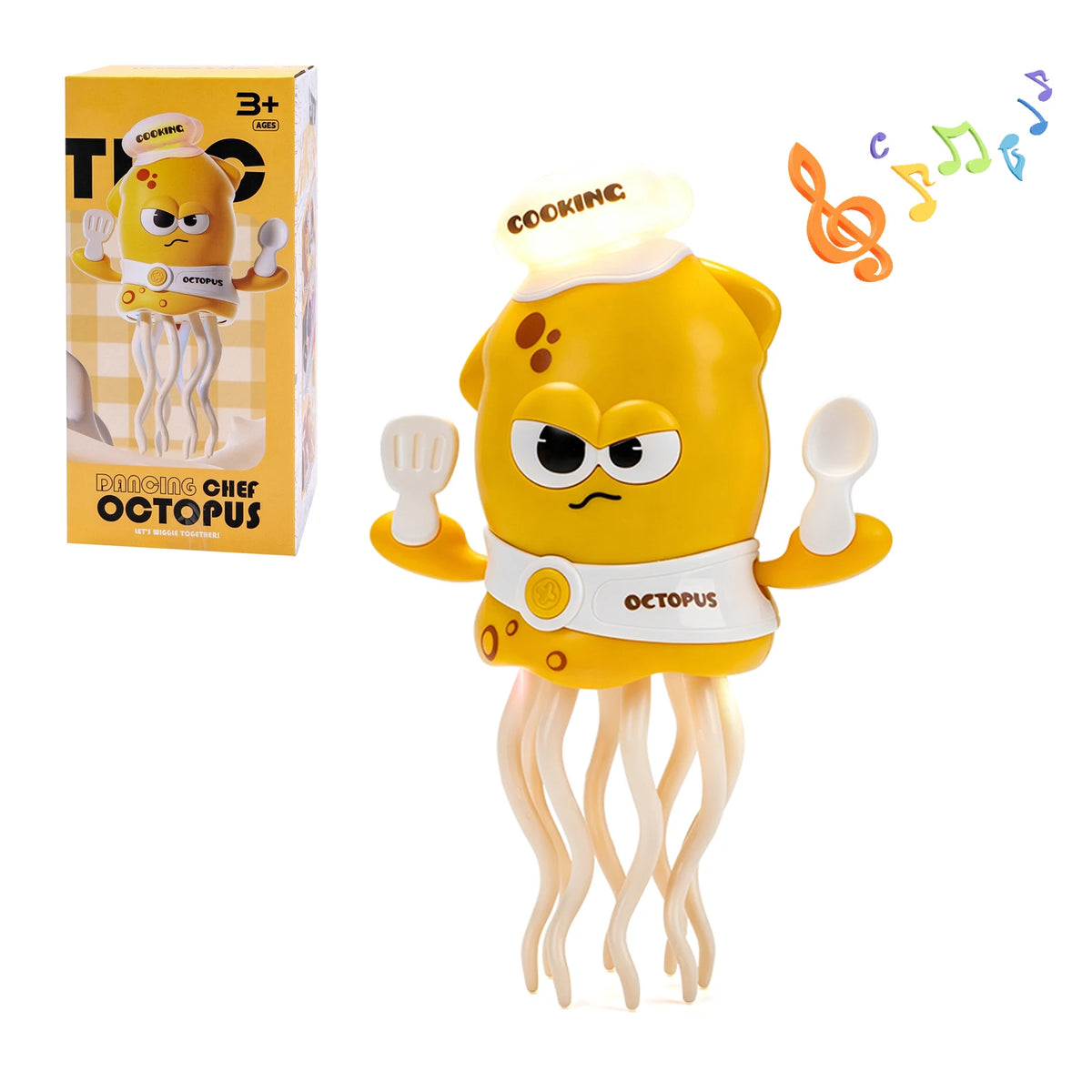 Kids Electronic Pet Toys Dancing Octopus&Duck Musical Penguin Baby Crawling Toys