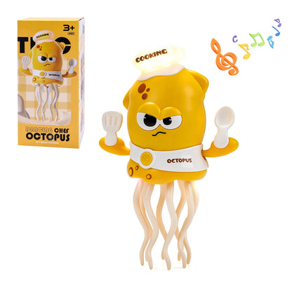 Kids Electronic Pet Toys Dancing Octopus&Duck Musical Penguin Baby Crawling Toys