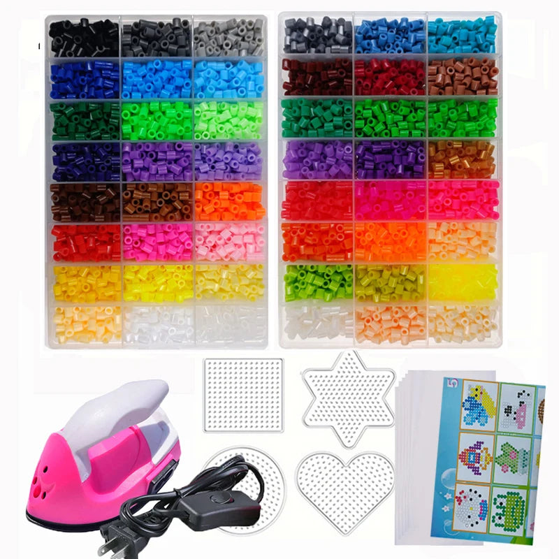 Hama Beads Box Embalagem Thermal Mosaic Ferro Educação Beadss