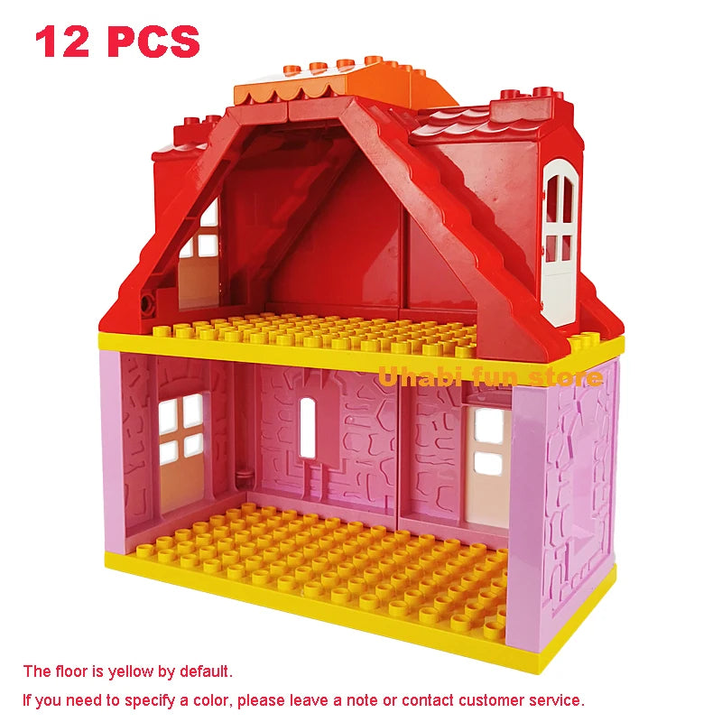 Bulk Big Particle Building Block Accessories Animal House