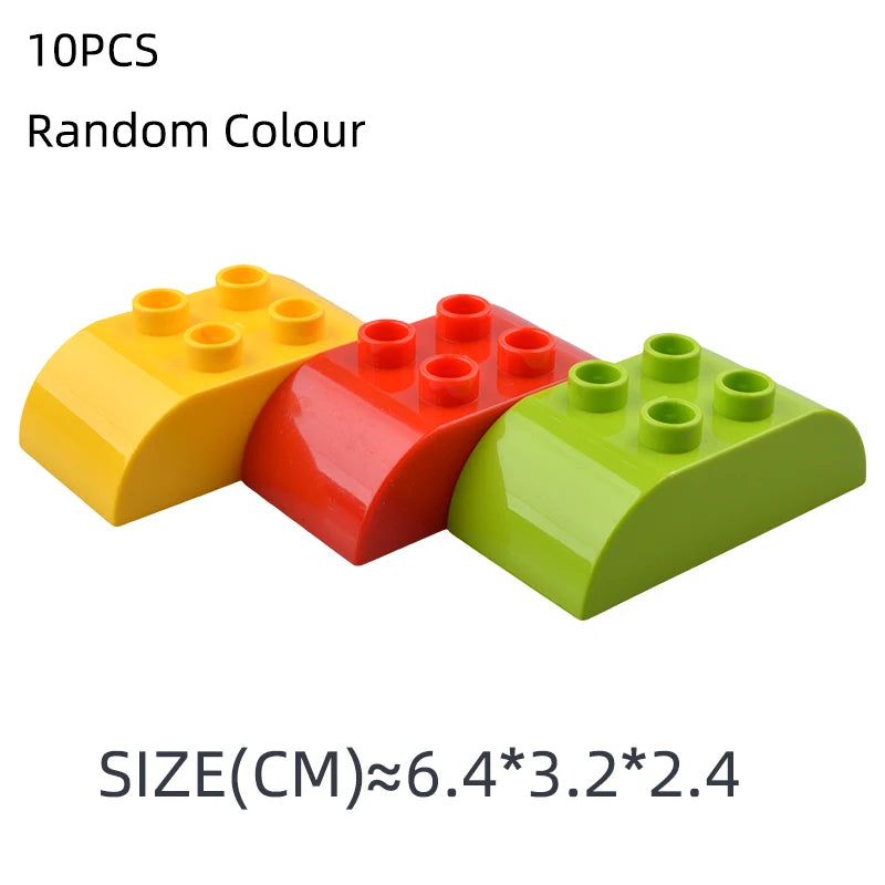 Big Building Blocks Basic Accessories Special-shaped Parts Assembly Compatible Large Bricks