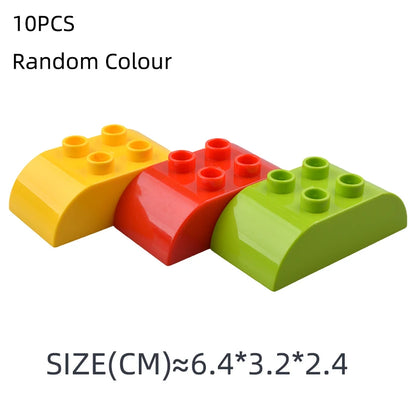 Big Building Blocks Basic Accessories Special-shaped Parts Assembly Compatible Large Bricks