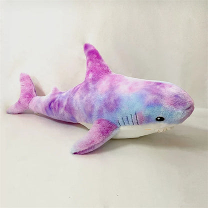 140cm Giant Cute Shark Plush Toy Soft Stuffed Speelgoed Animal Reading Pillow