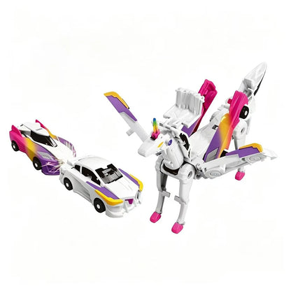 Ultimate Unicorn Car Toy 2 In 1 Creative Car Transforms Into Unicorn Robot Toy