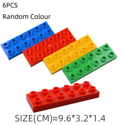 Big Building Blocks Basic Accessories Special-shaped Parts Assembly Compatible Large Bricks