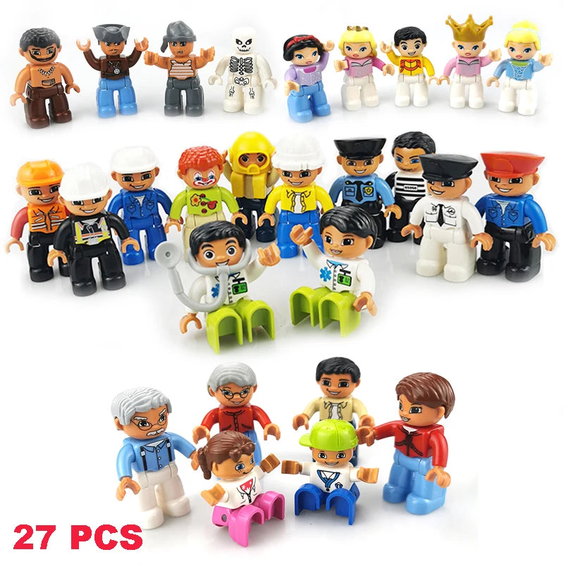 Bulk Big Particle Building Block Accessories Animal House