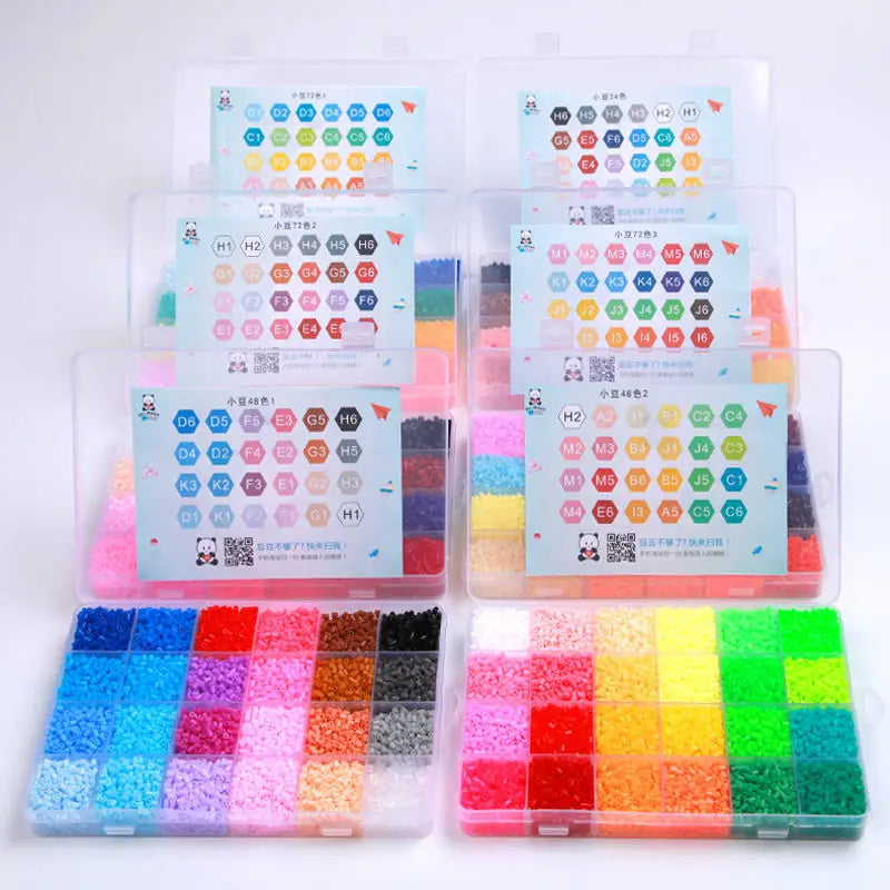 2.6mm Perler Hama Beads Set 3D Puzzle Iron Beads Toy