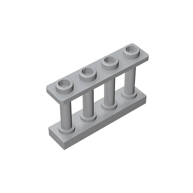 100pcs 15332 DIY Building Blocks 1x4 Railing Thick Figure