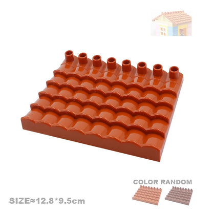 Big Particles Building Blocks House Parts Accessory Window Wall Roof
