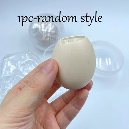 Realistic Silicone Egg Squeeze Toy Crack Egg Fidget