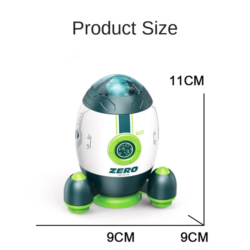 Children Puzzle Space Toy Car Simulation Model Astronaut Rocket