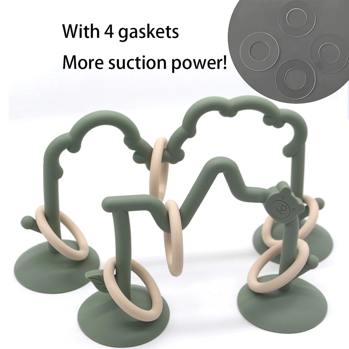 Silicone Toy High Chair Bead Stringing