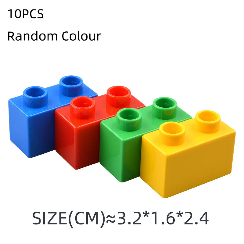 Big Building Blocks Basic Accessories Special-shaped Parts Assembly Compatible Large Bricks